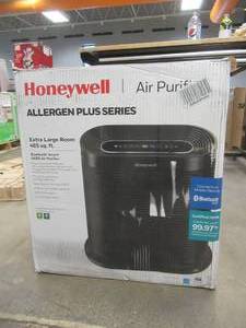 lot 354 image: Honeywell Bluetooth Smart True HEPA Air Purifier - Black, HPA8350B