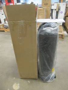 lot 377 image: Lasko Oscillating Ceramic Tower Space Heater for Home with Adjustable Thermostat