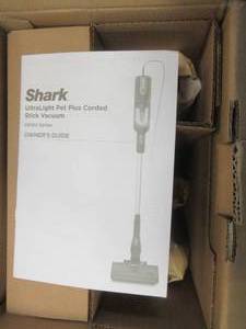 lot 384 image: Shark HS152AMZ UltraLight Pet Plus Corded Stick Vacuum, with Swivel Steering