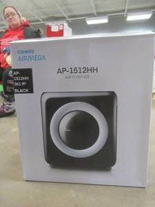 lot 392 image: Coway Airmega AP-1512HH True HEPA Air Purifier with Air Quality Monitoring in Black