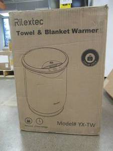lot 405 image: Rilextec Towel Warmer Bucket w Safety Lock YX-TW Electric Ultra Large Capacity