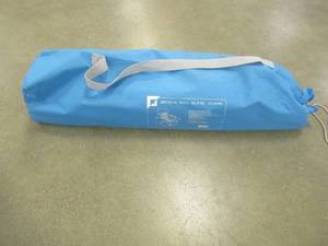 lot 410 image: KingCamp Beach Tall Sling Chair in Light Blue