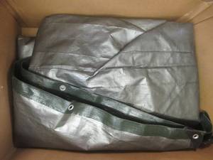 lot 411 image: Heavy Duty Tarp - Unknown Size