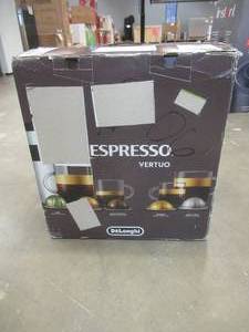 lot 420 image: Nespresso Vertuo Coffee and Espresso Machine by DeLonghi, Piano Black