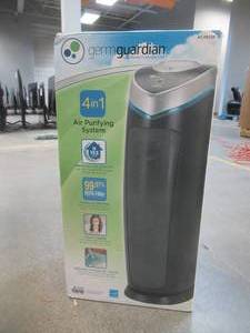 lot 453 image: GermGuardian 4-in-1 True HEPA Air Purifier with UV Sanitizer and Odor Reduction, 22 in. Tower