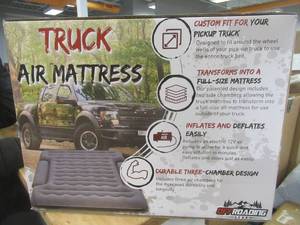 lot 488 image: Offroading Gear Inflatable Truck Bed Air Mattress