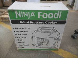 lot 508 image: Ninja Refurbished Foodi Pressure Cooker with TenderCrisp and Dehydrator