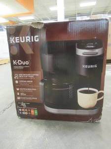 lot 516 image: Keurig K-Duo Single-Serve & 12 Cup Carafe Coffee Maker