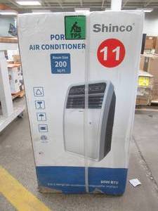 lot 543 image: Shinco SPF1-08C 8,000 BTU Portable Air Conditioner