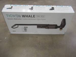 lot 612 image: TICWELL SW301 Cordless Wet Dry Vacuum Cleaner for Hard Floors in BlackGold