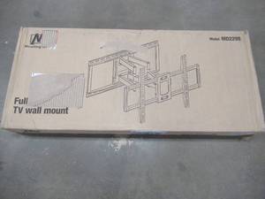 lot 625 image: Mounting Dream UL Listed TV Wall Mount Bracket for Most 42-86 Inch TVs, Full Motion TV Mount with Articulating Arms