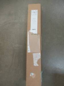 lot 656 image: Ivilon 28 in - 48 in Warm Gold 1 in Curtain Rod