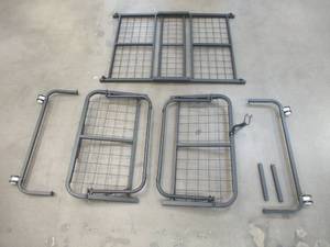 lot 685 image: Rollaway Bed with Mattress (MISSING HARDWARE, MATTRESS IS SLIGHTLY DIRTY)
