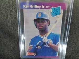 1989 Donruss Men Grilfey Jr  Rookie...