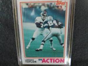 1982 Topps Lawence Taylor Rookie Ca...