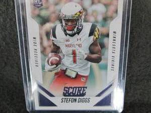 2015 Score Stefon Diggs Rookie Card...