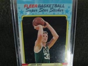 1988-89 Fleer Larry Bird All Star S...