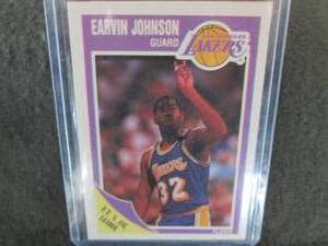 1989 Fleer Earvin Johnson Card...