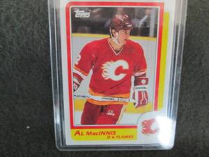 1986 Topps Al Macinns Card...