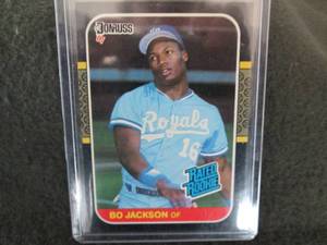 1987 Donruss Bo Jackson Rookie Card...
