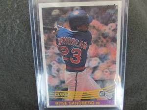 31.  1984 Donruss Ryne Sandberg Car...