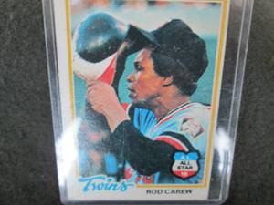 1978 Topps Rod Carew Cards...