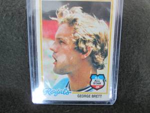74. 1978 Toppa George Brett Card...