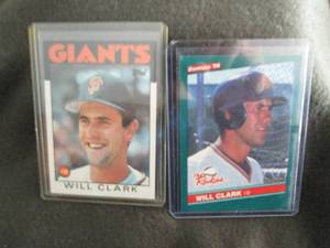 75. 1986 Topps &  Floor Will Clark ...