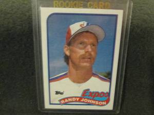 115.     1989 Topps Randy Johnson R...