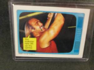 148.     1985 Topps Hulk Hogan Rook...