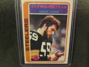 156.     1978 Topps Jack Ham Card...