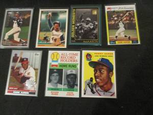 159.     Hank Aaron Cards...