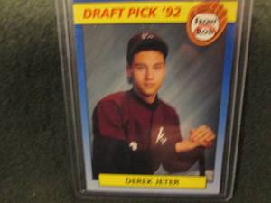 162.     1992 Front Row Derek Jeter...