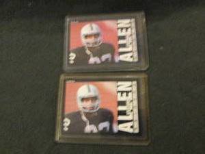 175.     2 1985 Topps Marcus Allen ...