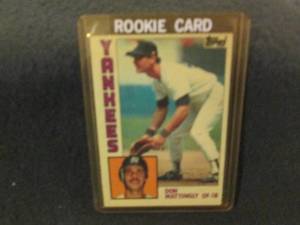 181.     1984 Topps Don Mattingly R...