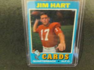 186.      1971 Topps Jim Hart Card...