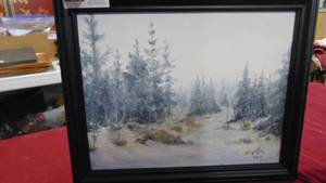 lot 35 image: Oil printing by Alttettich