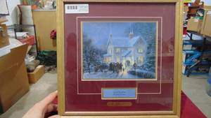 lot 40 image: Thomas Kinkade Print