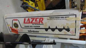 lot 69 image: Strike Master Hand Ice Auger in Box