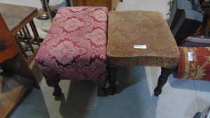 lot 114 image: 2-Footstools