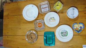 lot 125 image: Lot of Various Ashtrays