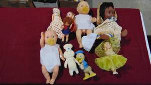 lot 148 image: Misc Dolls and Rubber Figures