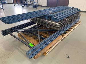 lot 32 image: Pallet of Shelving