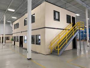lot 1B image: A-Wall 2-story Engineered Modular Office