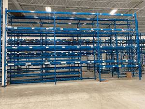 lot 6 image: 36 of 20 Tall SpaceRake Pallet Racking