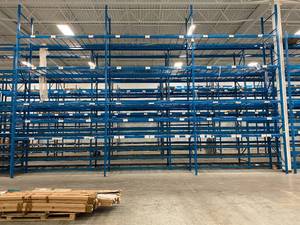 lot 7 image: 36 of 24 Tall SpaceRak Pallet Racking