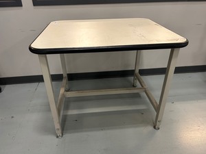 lot 82 image: 37 x 31 Steel Frame Table