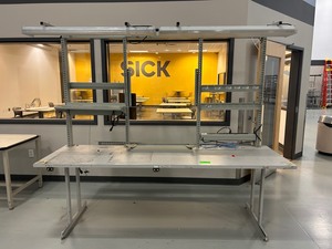 lot 83 image: AMD Tech Workbench with Lighting and Power