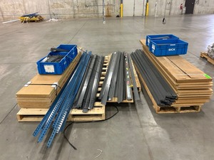 lot 59 image: Lot of Shelving Pieces