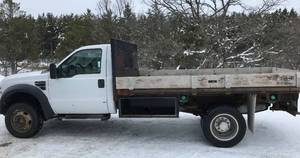 2008 Ford F550 XL SD Flatbed 4x4